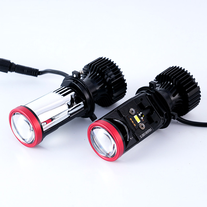 Y8 LED prednje svjetlo s lećom H4 za automobile i motocikle, mini fish-eye s Tangens snopom