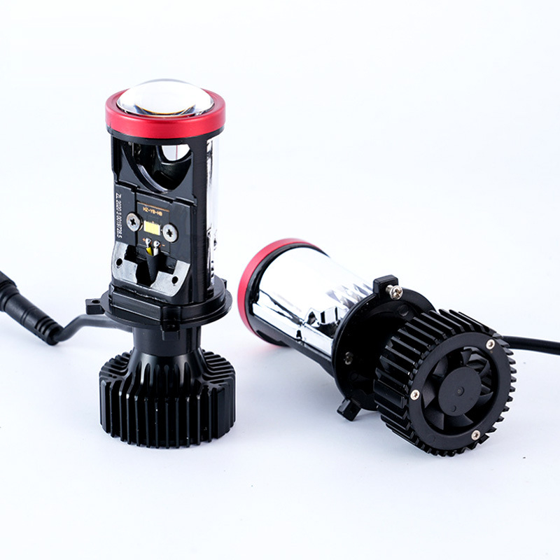 Y8 LED prednje svjetlo s lećom H4 za automobile i motocikle, mini fish-eye s Tangens snopom