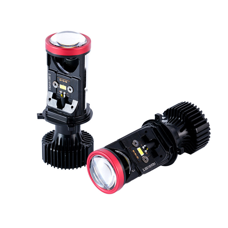 Y8 LED prednje svjetlo s lećom H4 za automobile i motocikle, mini fish-eye s Tangens snopom