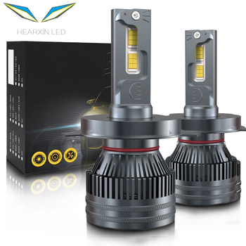 Automobilska LED glavna svjetla P6 H4 – visoka snaga 110W, 9-36V, 11000lm, IP68, 50000h