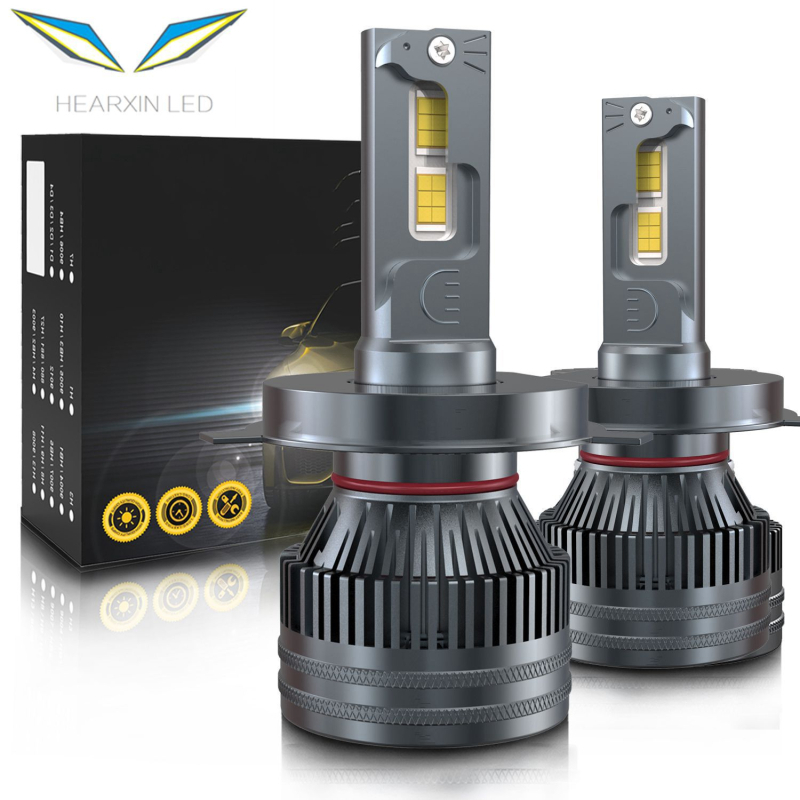 Automobilska LED glavna svjetla P6 H4 – visoka snaga 110W, 9-36V, 11000lm, IP68, 50000h