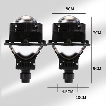 LED automobilno svjetlo s dvostrukom lećom, 60W, 24V, 50000 lm, IP65, aluminijska legura