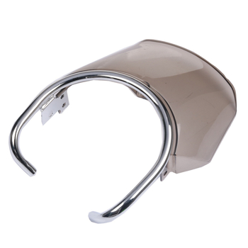 Капак за фар Yamaha YBR125 (офроуд), метално-пластмасов корпус, модел YBR, съвместим с Tianjian YBR125