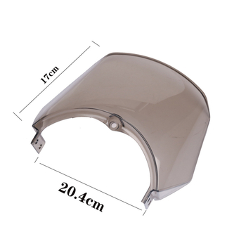 Капак за фар Yamaha YBR125 (офроуд), метално-пластмасов корпус, модел YBR, съвместим с Tianjian YBR125