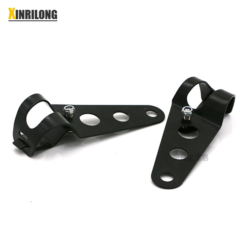 Far de motocicletă universal, 12V, lampă H2, 35W, carcasă metalică, model XRL-DD-567