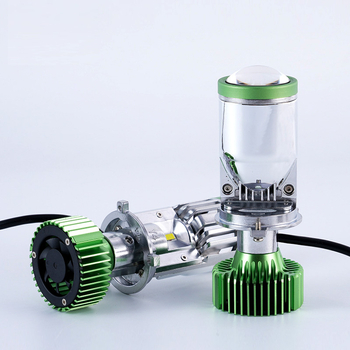 LED H4 svetlá pre auto a motocykl s integrovaným diaľkovým a blízkym lúčom a šošovkou fisheye, 40W, 12V, 4500LM, IP65