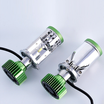 LED H4 svetlá pre auto a motocykl s integrovaným diaľkovým a blízkym lúčom a šošovkou fisheye, 40W, 12V, 4500LM, IP65