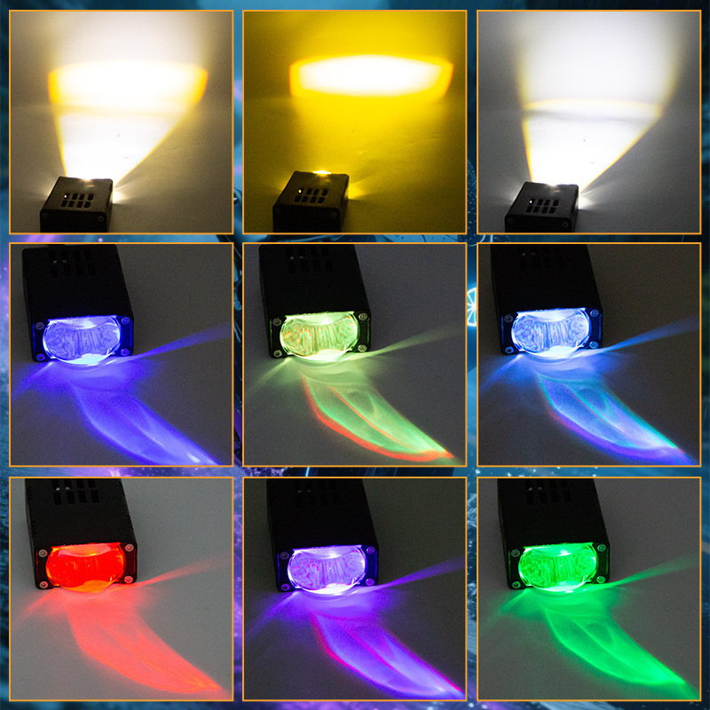 Proiector laser pentru grila auto, ultra-subțire, 35W LED, 9–60V, aliaj de aluminiu, durată de viață 50.000 h