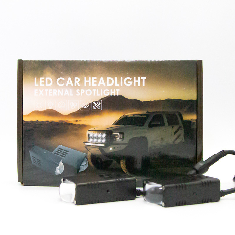 Proiector laser pentru grila auto, ultra-subțire, 35W LED, 9–60V, aliaj de aluminiu, durată de viață 50.000 h