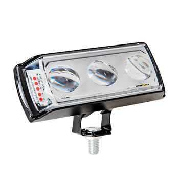 Faruri LED pentru motocicletă, carcasă din aluminiu, design pătrat, 12-80V, IP67, flux luminos 3000-6500 lm (aluminiu; design pătrat; 12-80V; IP67; 3000-6500 lm)