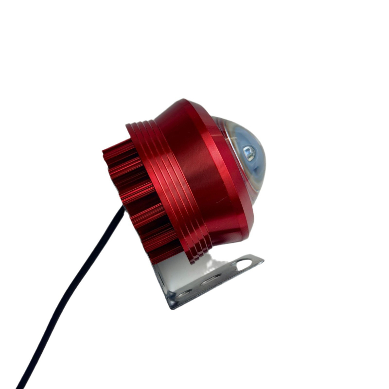 Proiector LED pentru motocicletă, 5W, 12-85V, IP65, corp din aluminiu