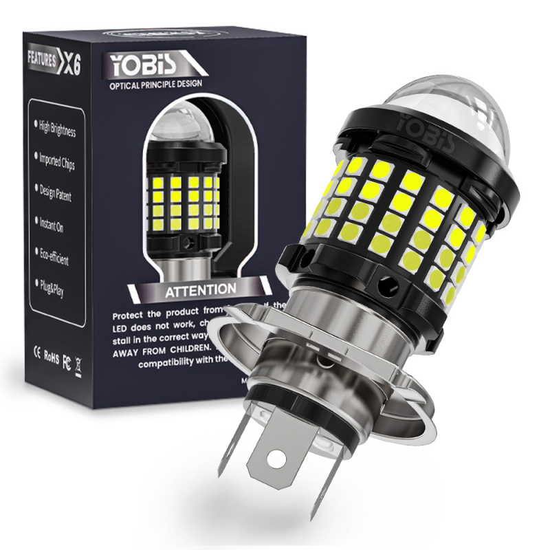 LED motociklistička svjetiljka H4 3030/3570, 10W, 12V, aluminijsko kućište