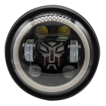 HL5.75-3009 LED фара за мотоциклет, 12-85VDC, 2000 lm, 13W/20W