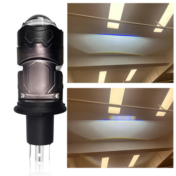 H4 LED svjetlo za motocikl s aluminijskim kućištem, fokusna leća, 50W, 12-80V, IP67, 3000 lm