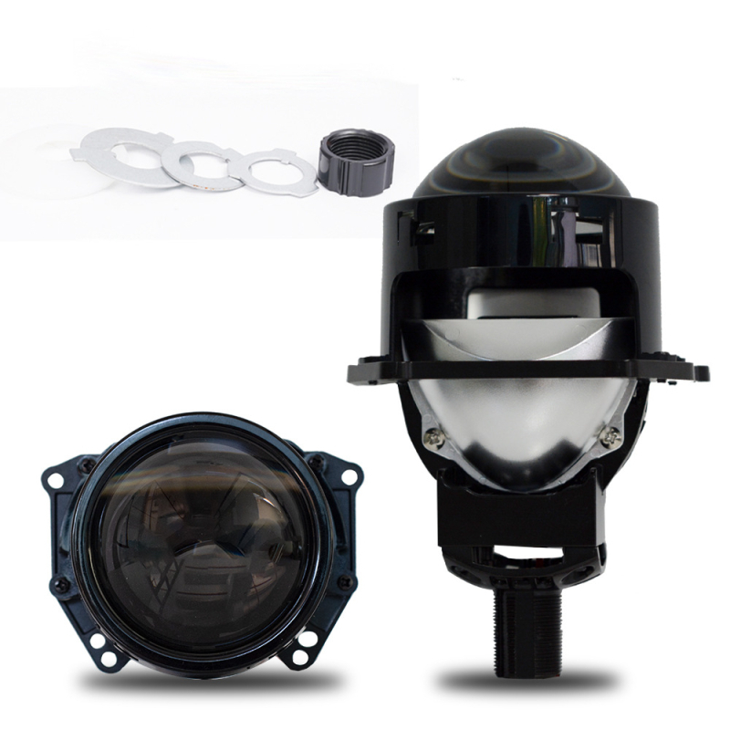 LED motociklističko prednje svjetlo, 3-inčni bifokalni leća, 50W, 30000 lm, CSP LED, IP67