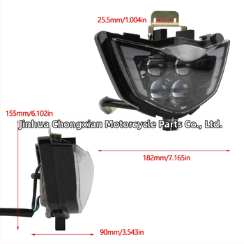 Yamaha adaptér žiarovky svetlometu WR250F/WR450F/YZ250F/YZ450F, 12V, 35W, 5000 lm, 5 LED