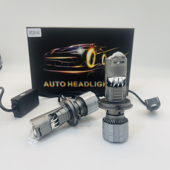 LED far za motocikl H4 s dvostrukom lećom i fisheye matricom, integrirano visoko/nisko svjetlo, 6000 lm, 50W