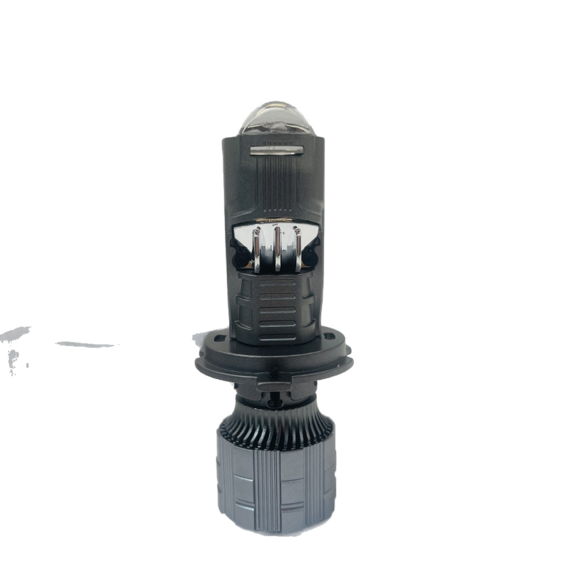 LED far za motocikl H4 s dvostrukom lećom i fisheye matricom, integrirano visoko/nisko svjetlo, 6000 lm, 50W
