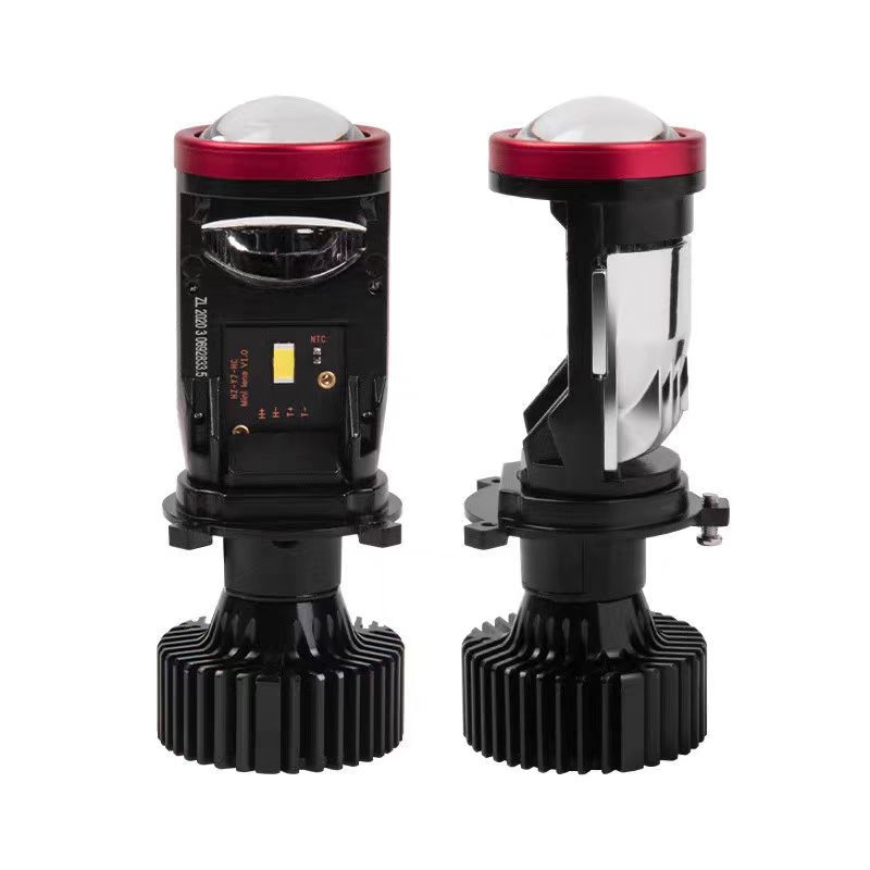 H4 motociklističko svjetlo s integriranim dalekim i bliskim snopom, leća, 60W, 12V, 10000 lm