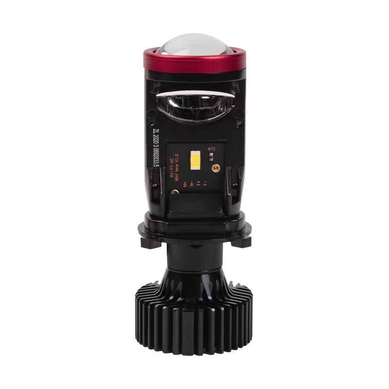 H4 motociklističko svjetlo s integriranim dalekim i bliskim snopom, leća, 60W, 12V, 10000 lm
