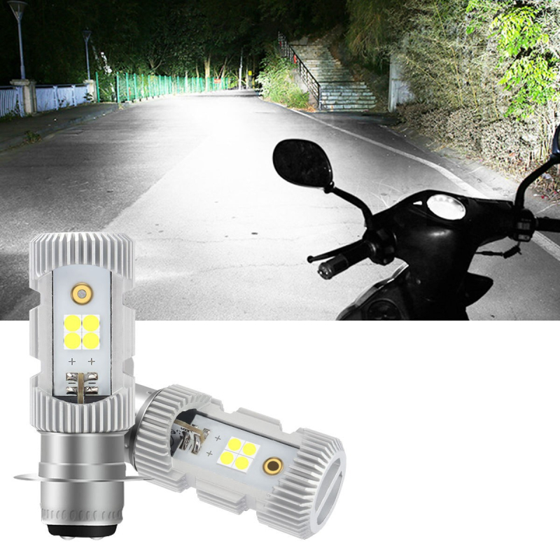 Motociklističko LED prednje svjetlo s dvostrukom LED diodom, ugrađena visoka svjetlina LED 3030 diode