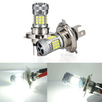 Motociklističko LED prednje svjetlo s integriranim 3030-36LED, kompatibilno s montažom H4/H6