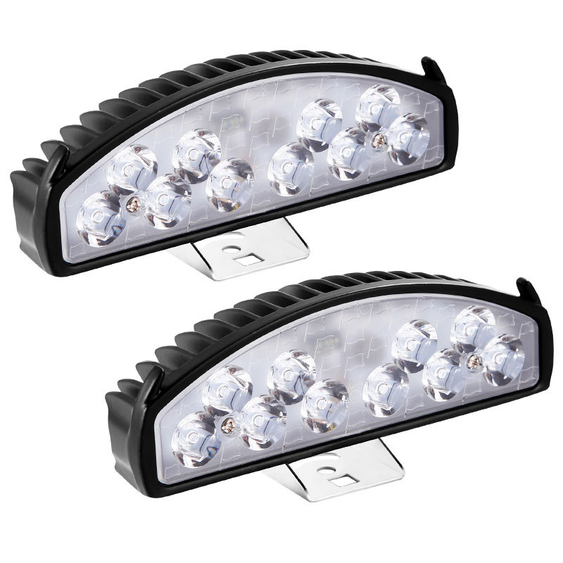 Univerzalno LED prednje svetlo za motocikl s vanjskim montažnim setom, 12-85V, aluminijsko kućište