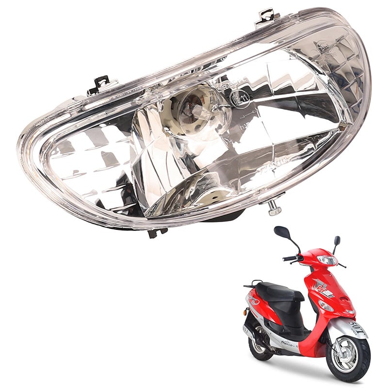 Ansamblu far pentru scuter Guangyang 50 (12V, 35W, plastic)