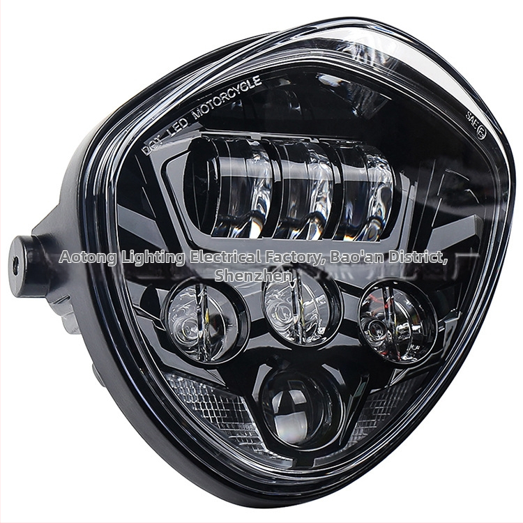 MV02 LED motocyklové svetlo, 50W, 12V, 3600lm, IP67, odliaty hliník