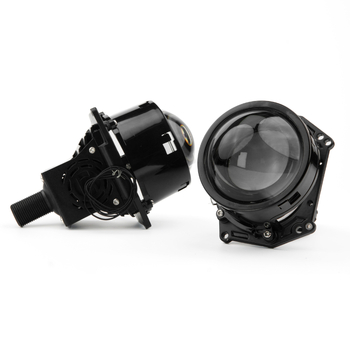 Far LED pentru mașină și motocicletă cu lentilă bifocală, înaltă luminozitate, 110W, 12V, 6000 lm, IP68