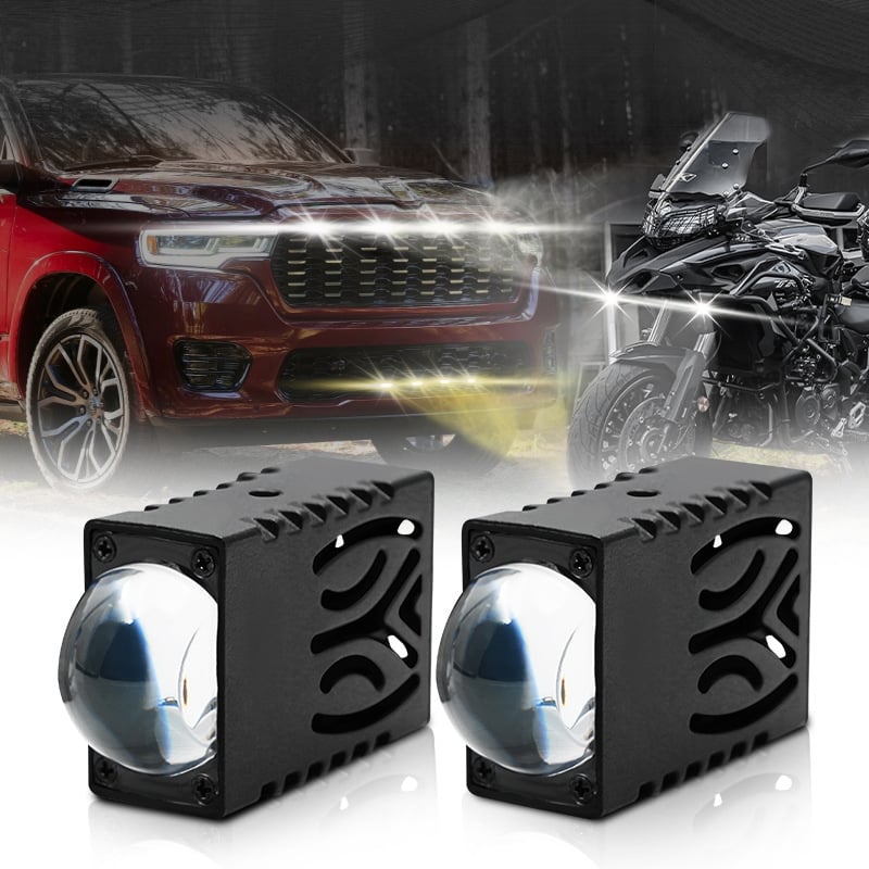LED reflektor za automobilsku rešetku - aluminij, LED, 20W, DC 12-80V, IP67