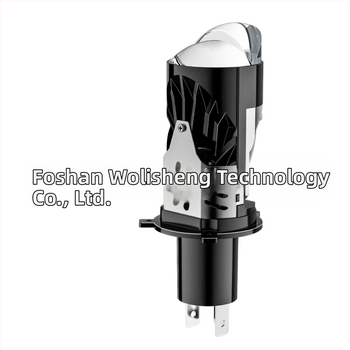 Moto svetlomet H4 s dvojitou šošovkou P10, priame zapojenie LED 50W 12V IP67 9000 lm