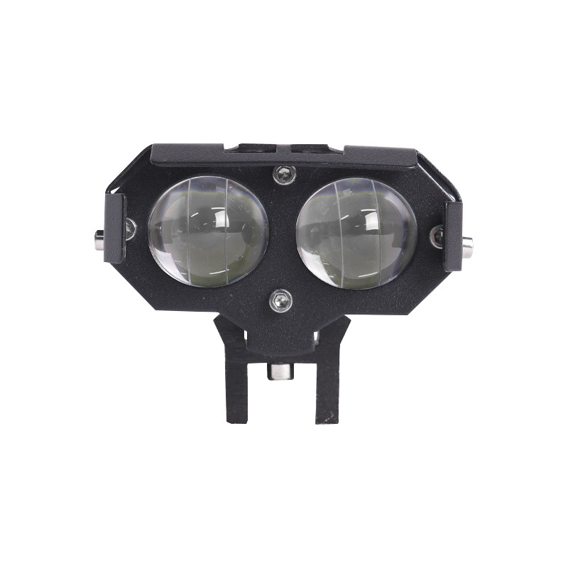 Proiector LED cu dublă lentilă pentru vehicule – 40W total, 9-80V, 4000 lm, IP67