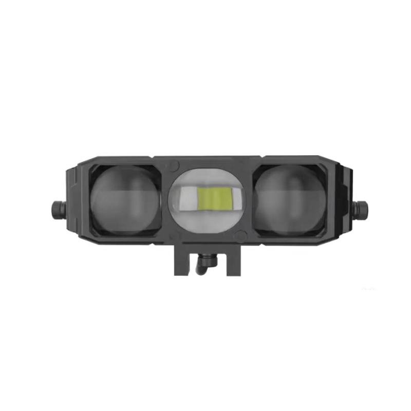 LED reflektor za električni motocikl, s tri leće, 70W, 9–12V, vodootporan, 5000–7000 lm