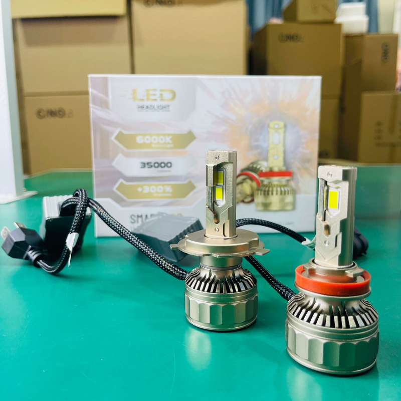 Automobilska LED glavna svjetla Mk90 – 150W, 12V, 10000lm, IP68