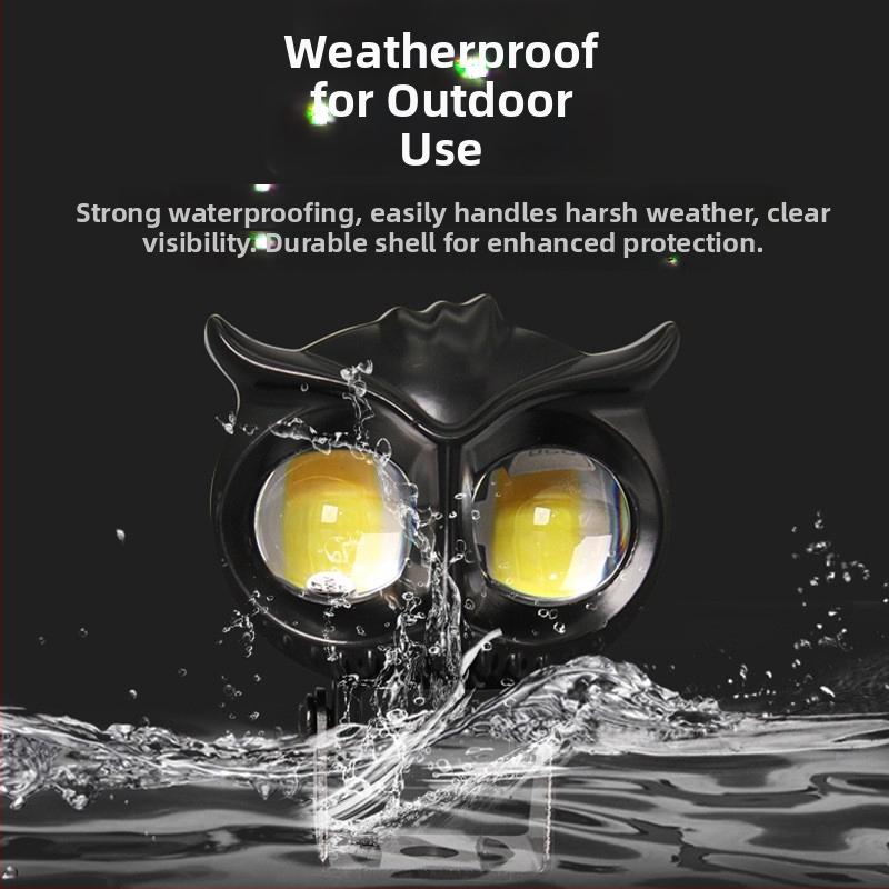 Owl LED reflektor na motocykel, 20W, 9–60V, 2000 lm, IP65