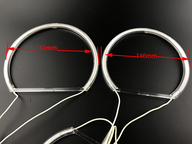 BMW CCFL Andělské oči svetlá pre E36/E39/E46/E38, 12V, 20W, IP86, 1500LM, SMD