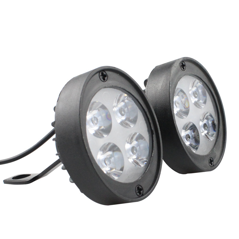 Motorska LED glavna svjetiljka s vanjskim reflektorom, četiri LED elementa, 9-80V, 900 lm, 3W