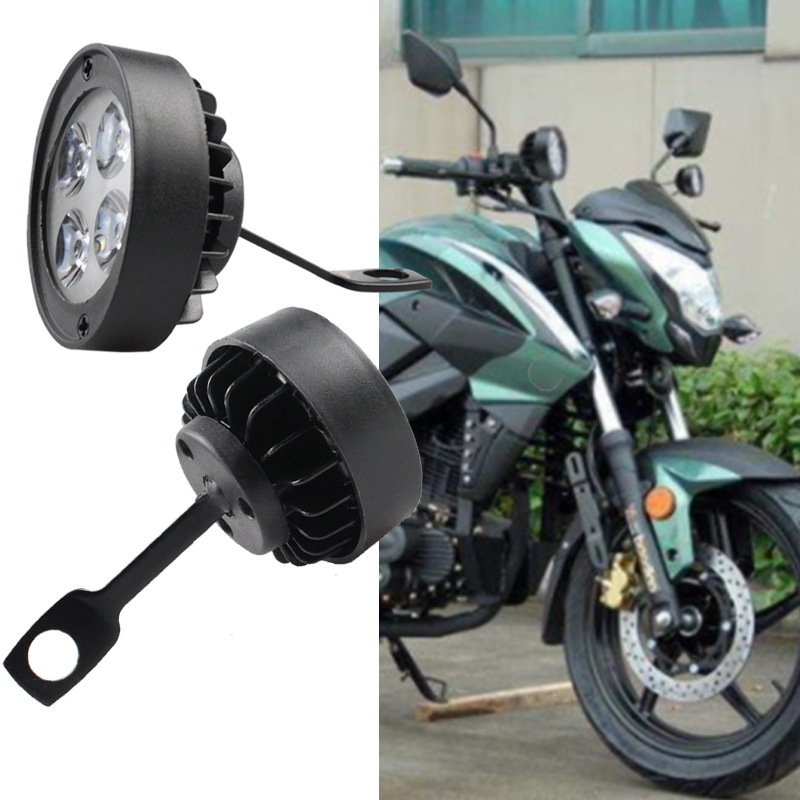 Motorska LED glavna svjetiljka s vanjskim reflektorom, četiri LED elementa, 9-80V, 900 lm, 3W