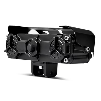 LED far motocikla s četiri leće, 38W, 12V DC, IP68, 8000 lm