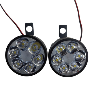 LED svjetlo ogledala s 4/6/9 LED-om, ultra jasan glavni svjetlo za električna vozila, pomoćno svjetlo, aluminijsko kućište