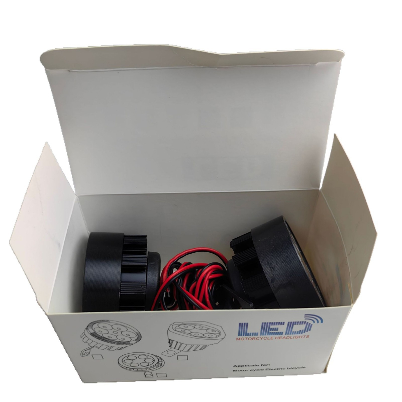 LED svjetlo ogledala s 4/6/9 LED-om, ultra jasan glavni svjetlo za električna vozila, pomoćno svjetlo, aluminijsko kućište