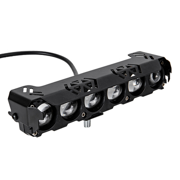 Far pentru motocicletă LED cu șase diode, far frontal cu lentilă, 32W, 12-80V, IP67, 3000–6500 lm