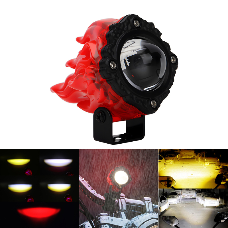 Motociklističko LED svjetlo, aluminijsko kućište, 12V, LED izvor, vodootporno, model Motor293