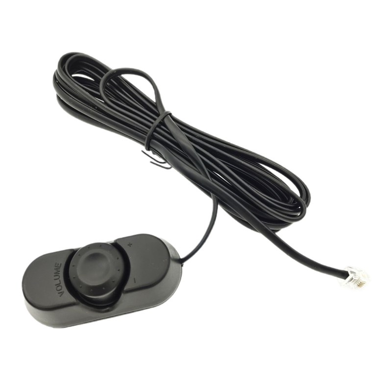 Автомобилен усилвател с кабелно дистанционно управление на обема, регулатор за субуфер, универсален модел, авторизирана частна марка, обработка и персонализация