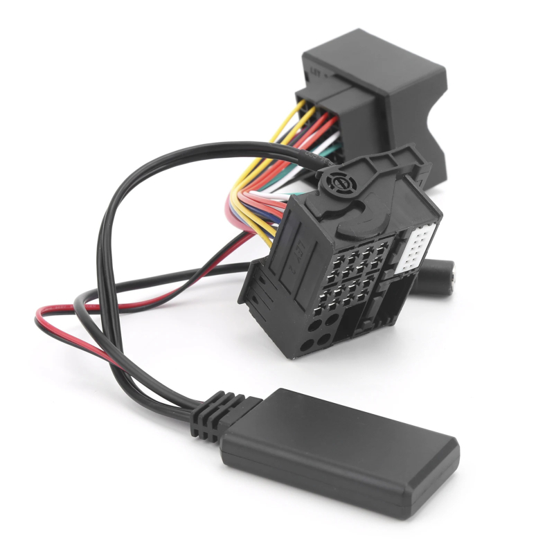 Автомобилен Bluetooth 5.0 AUX аудио кабел с микрофон за BMW E60, E63, E64, E65, E66 и E87 – медно ядро