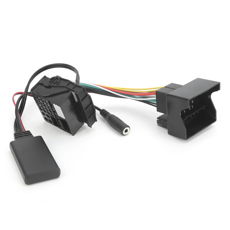 Автомобилен Bluetooth 5.0 AUX аудио кабел с микрофон за BMW E60, E63, E64, E65, E66 и E87 – медно ядро