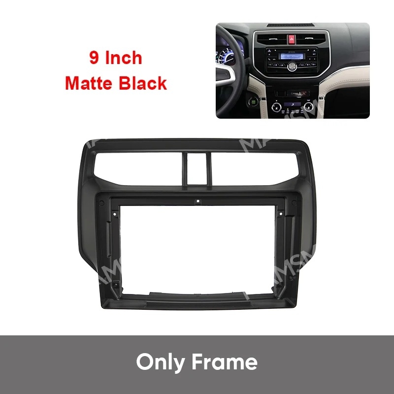 Rám Android navigácie s veľkou obrazovkou pre Toyota Rush 2018 – plastový panel, 300 g, úprava audio-video