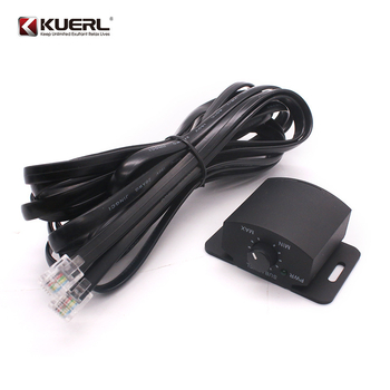 Контролер за обем на автомобилен усилвател, KUERL/Cool and Happy, модел Car power amplifier volume remote controller 02, 12V, PVC