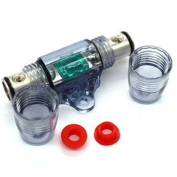 Držiak poistky pre autohifi – AFS11, zinková zliatina, 12-80V, univerzálny, Značka M